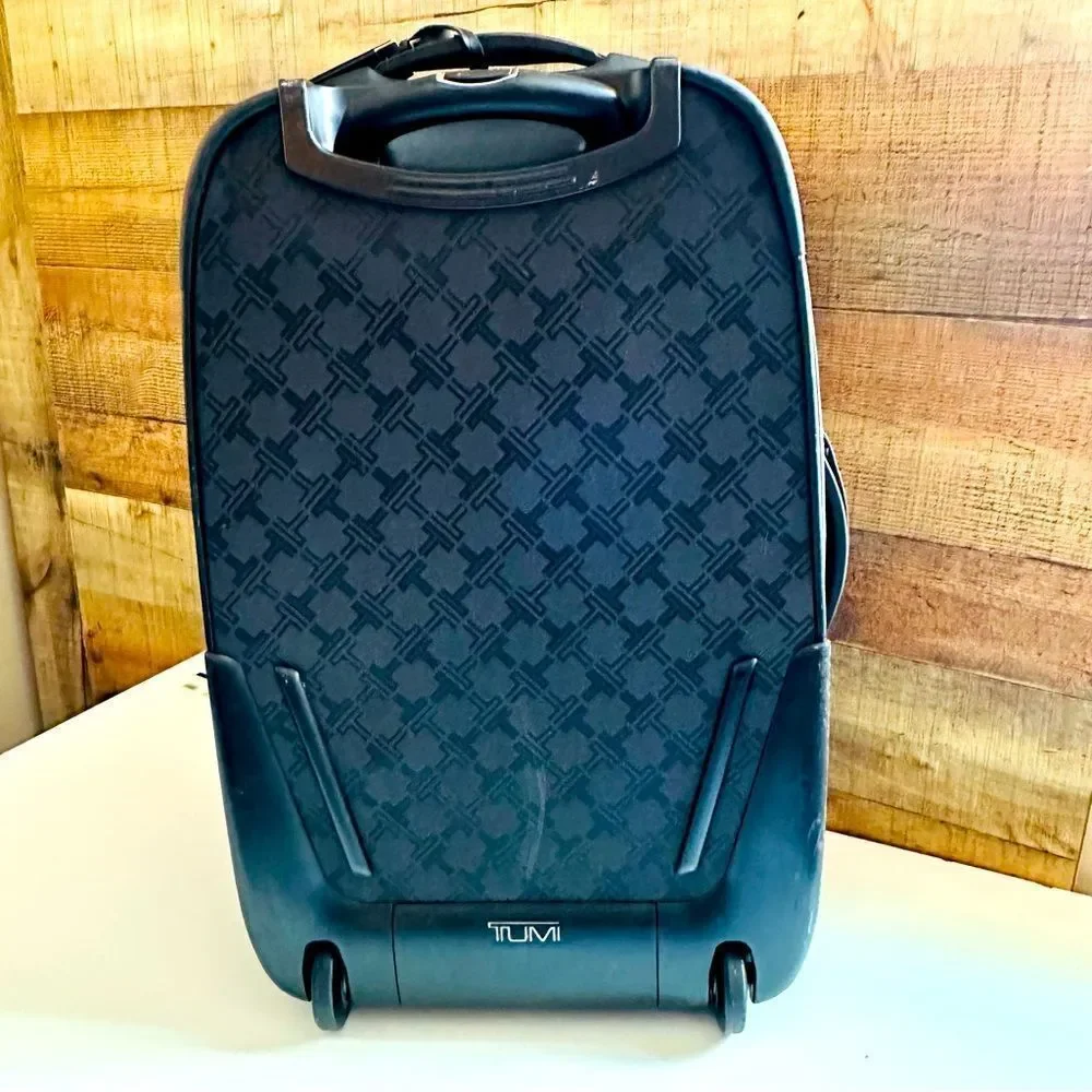Tumi Monogram Jacquard Suitcase